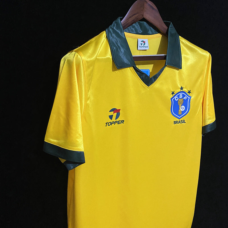 Camisa Retrô Brasil 1985 Torcedor