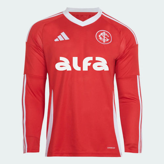 Camisa Internacional Manga Longa 2025/26 I Com Patrocínios