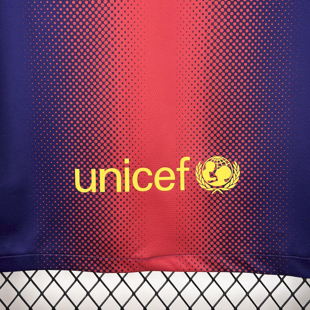Camisa Retrô Barcelona 2012/13 I Manga Longa