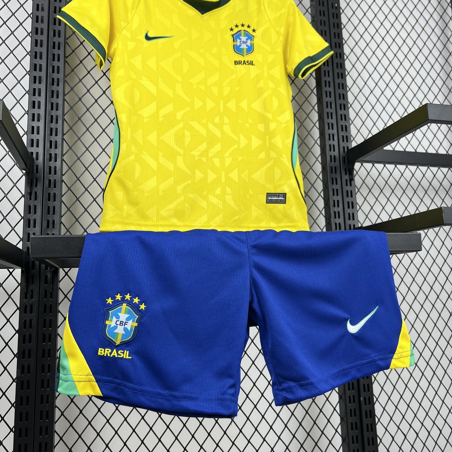 Conjunto Infantil Brasil 26/27 Titular Copa do Mundo