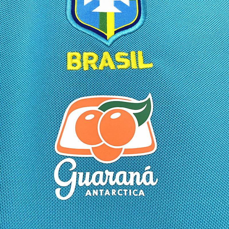 Camisa Brasil 2021/22 Pré-Jogo Masculina Torcedor