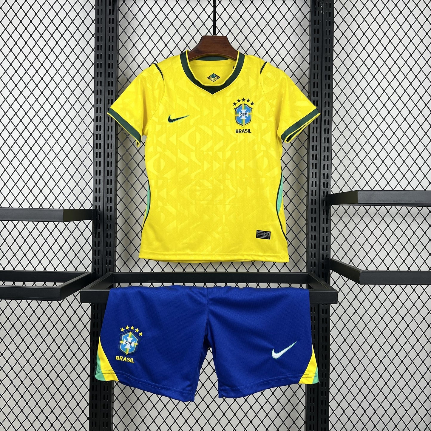 Conjunto Infantil Brasil 26/27 Titular Copa do Mundo