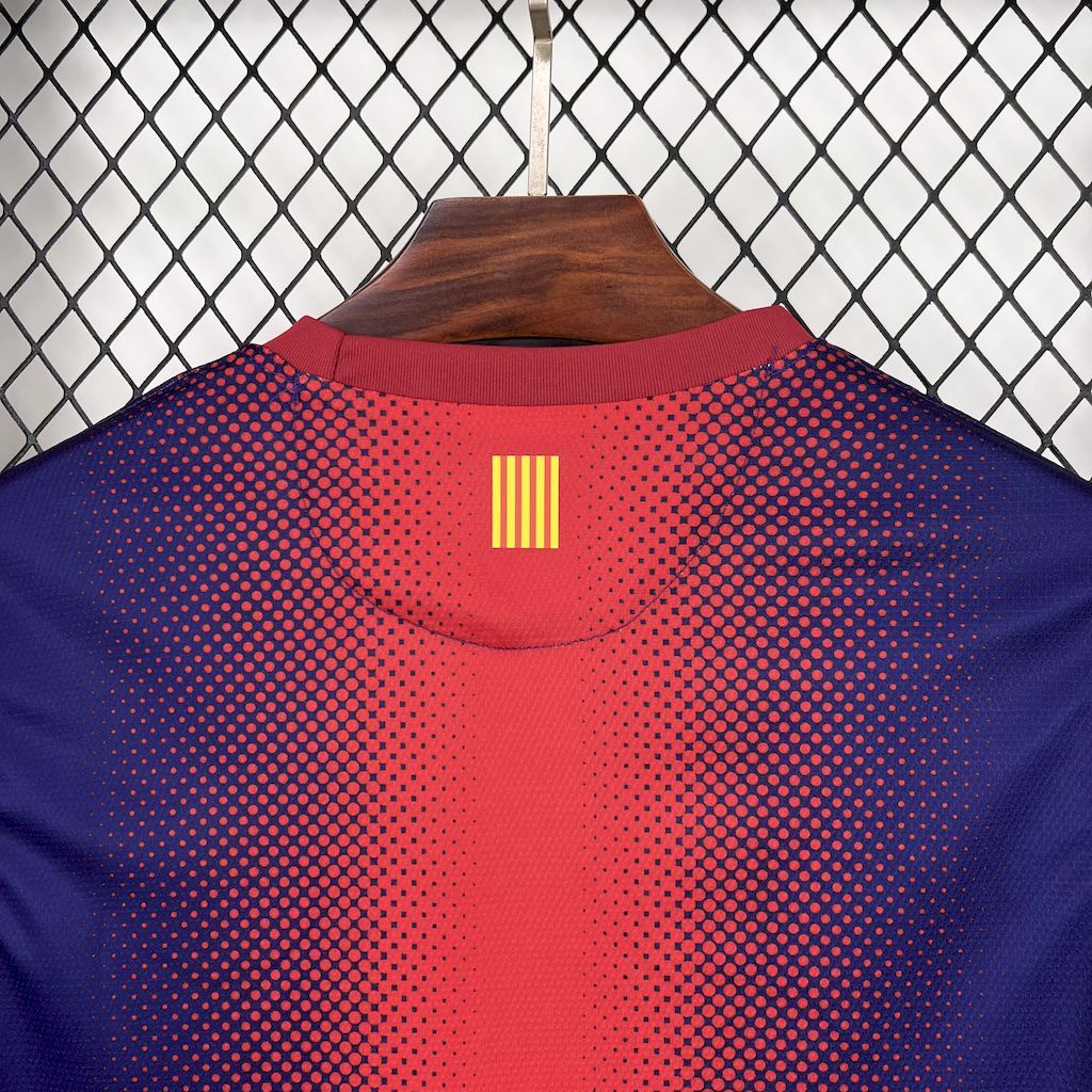 Camisa Retrô Barcelona 2012/13 I Manga Longa