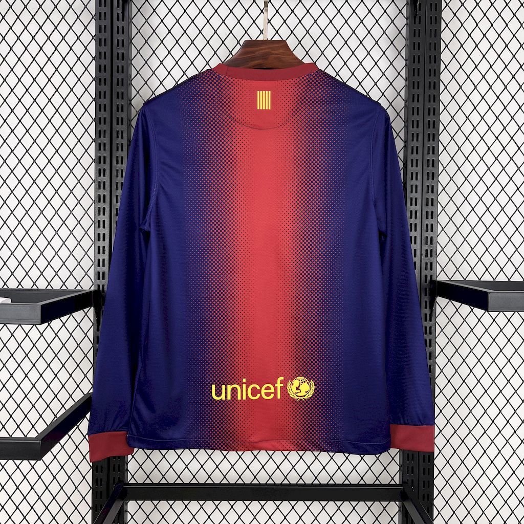 Camisa Retrô Barcelona 2012/13 I Manga Longa