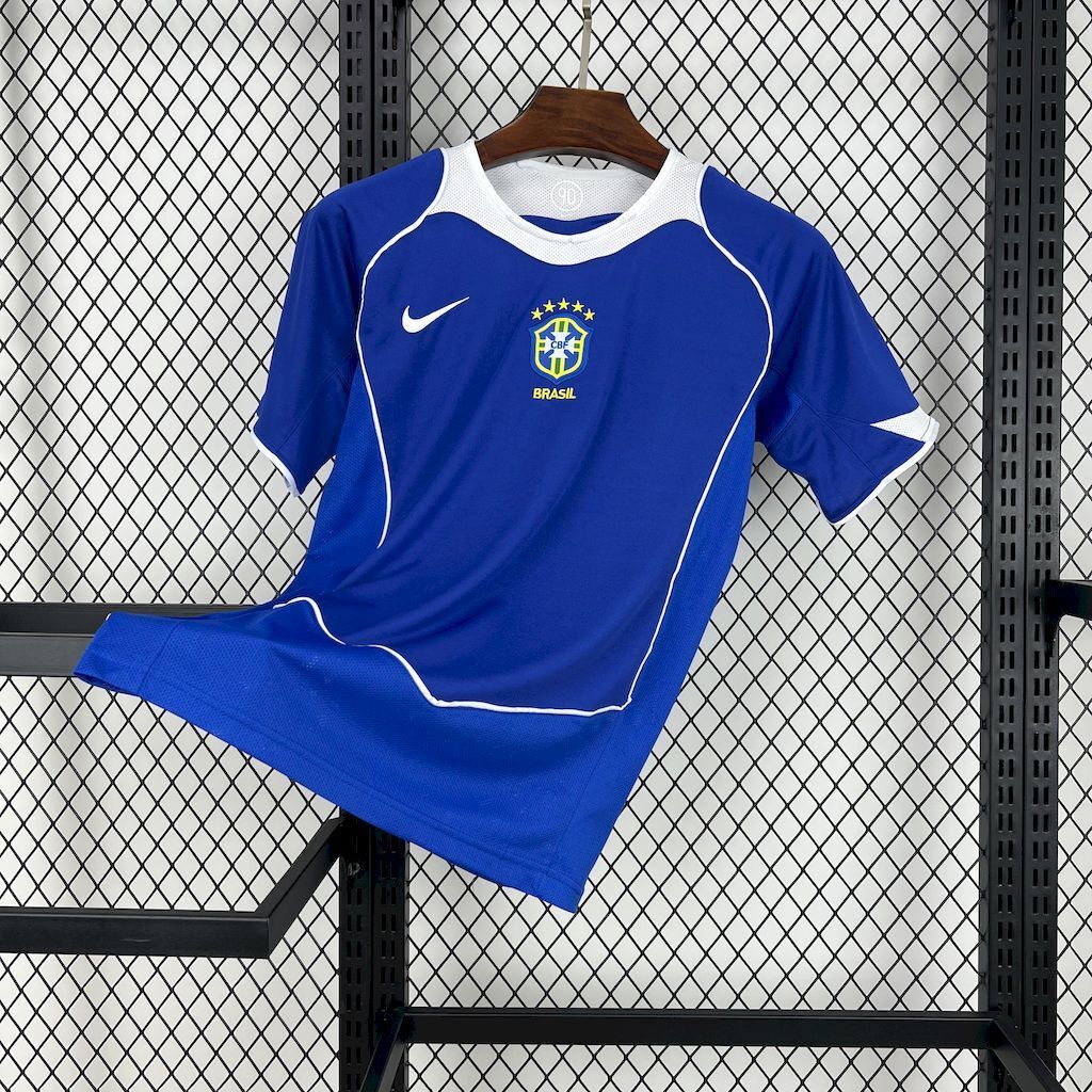 Camisa Brasil Reserva 2004/05 Retrô Masculina
