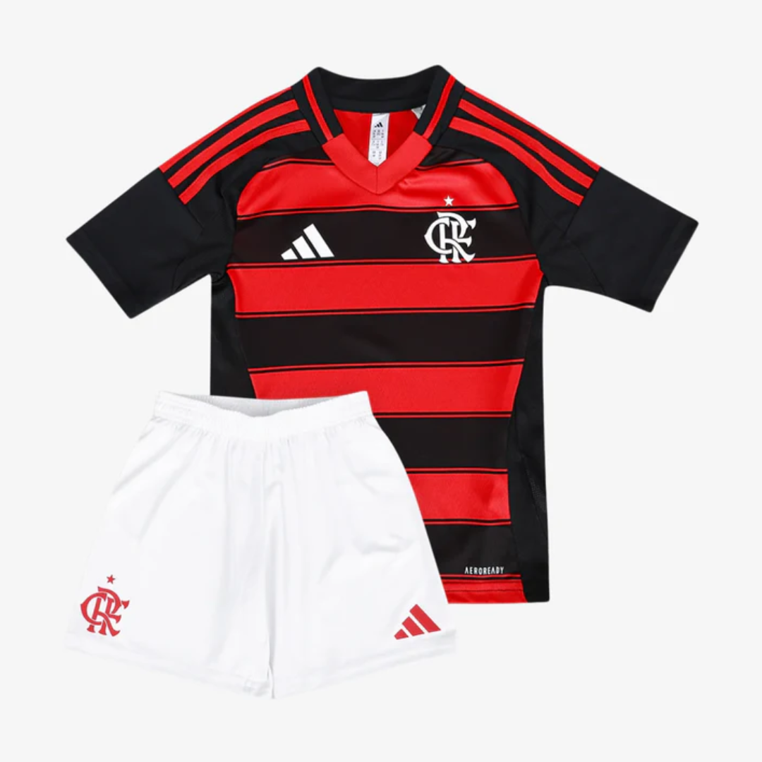 Conjunto Infantil Flamengo Titular 2025/26 I