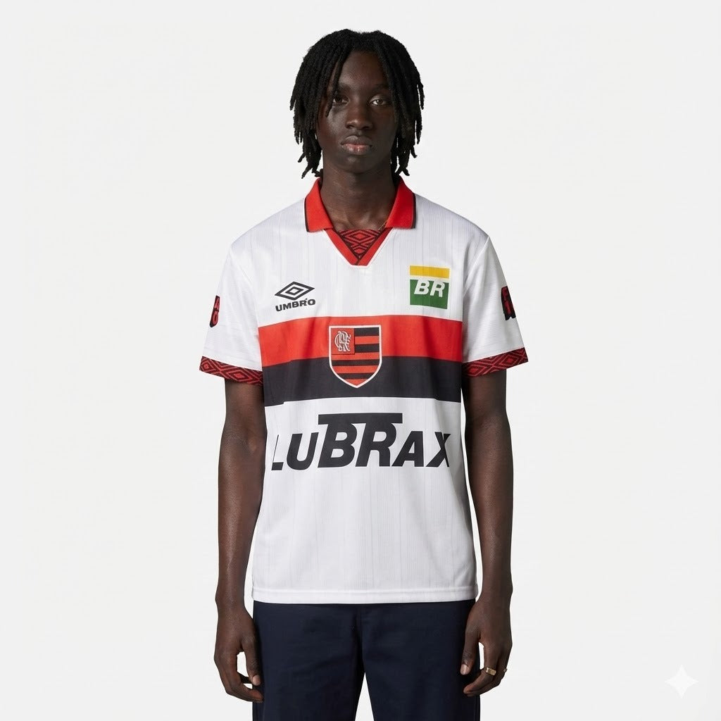 Camisa Retrô Flamengo Reserva 1995/96 II