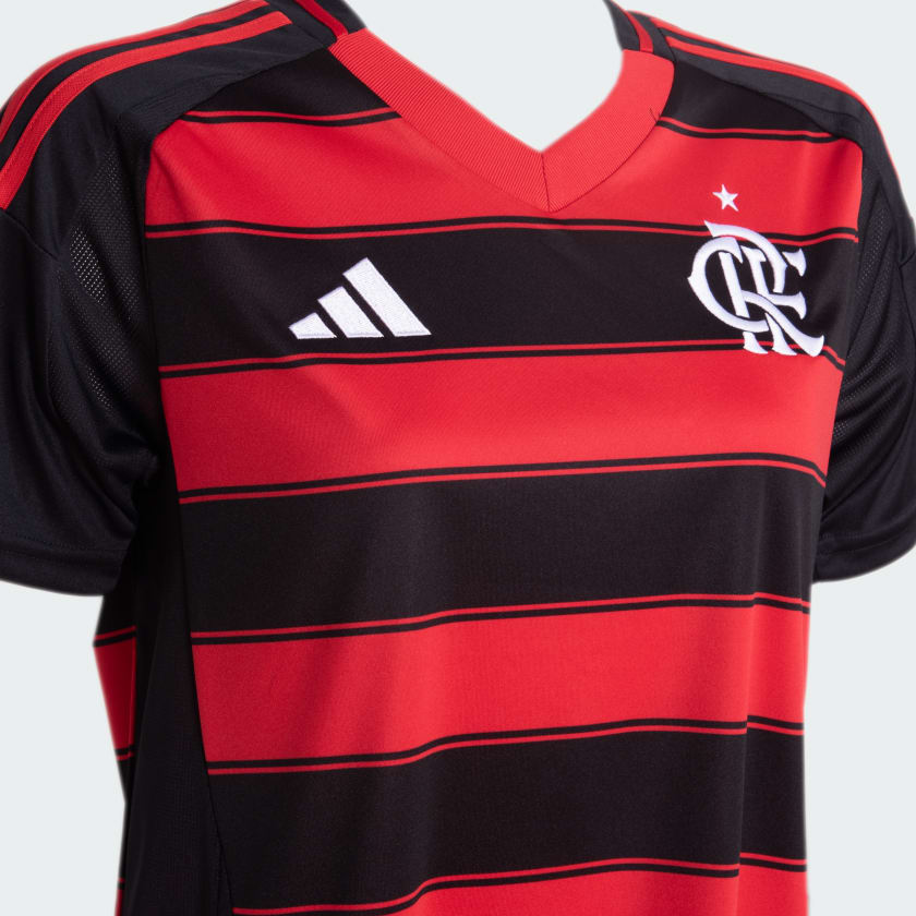 Camisa Feminina Flamengo Titular 2025/26 Torcedor