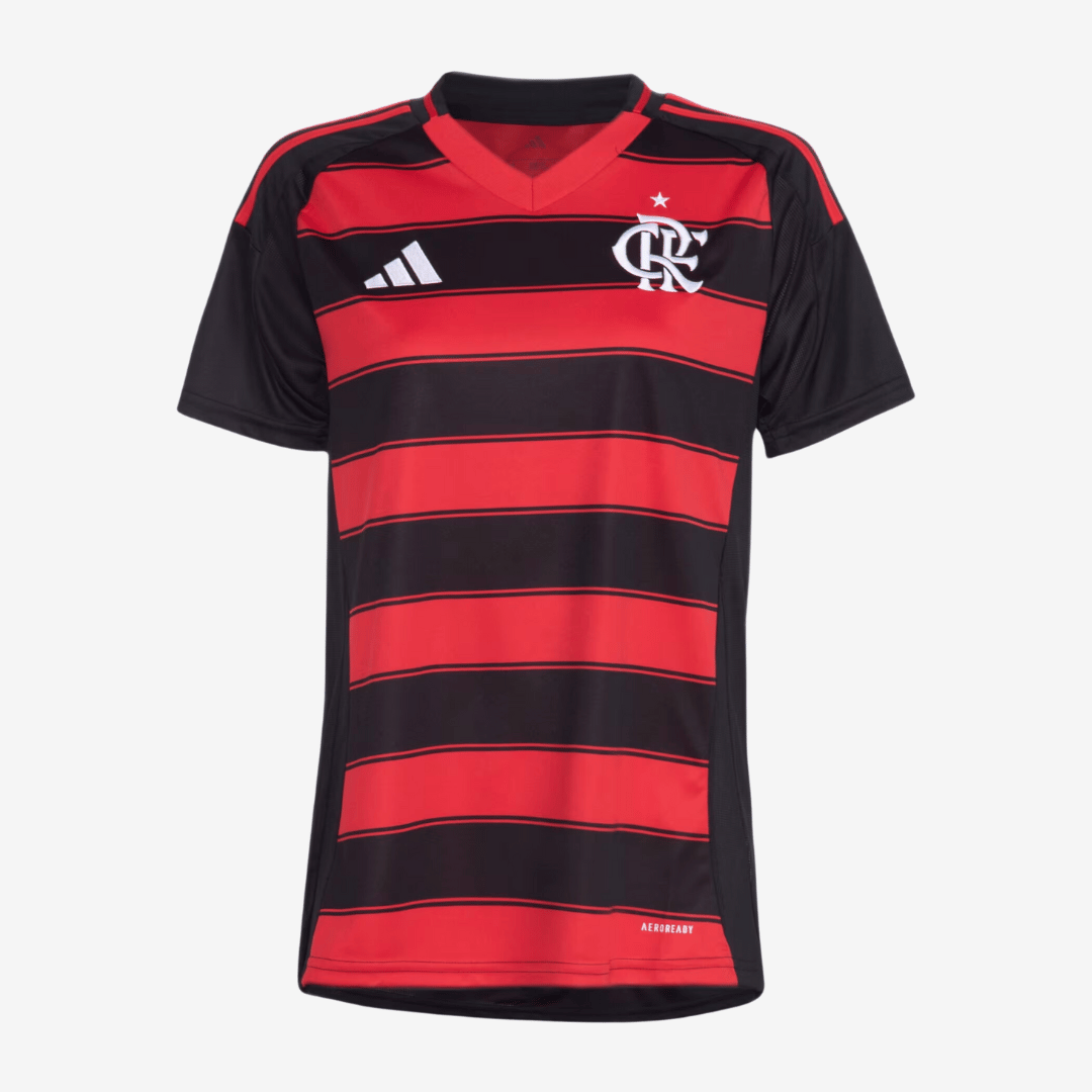 Camisa Feminina Flamengo Titular 2025/26 Torcedor