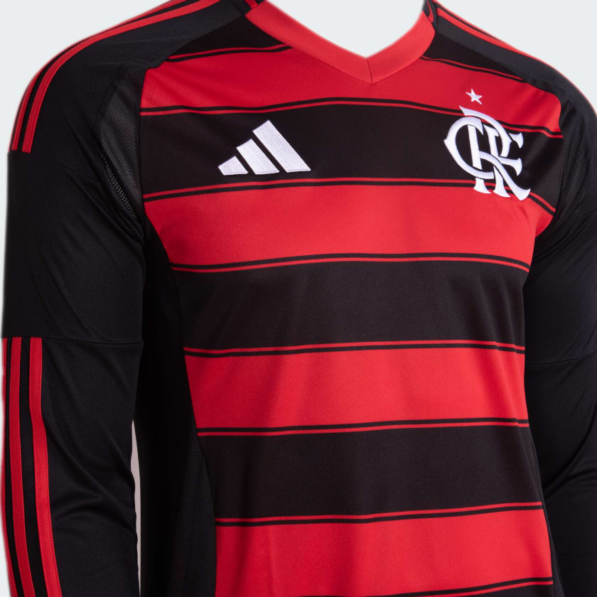 Camisa Manga Longa Flamengo Titular 2025/26
