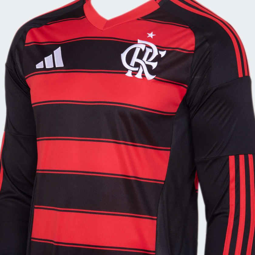 Camisa Manga Longa Flamengo Titular 2025/26