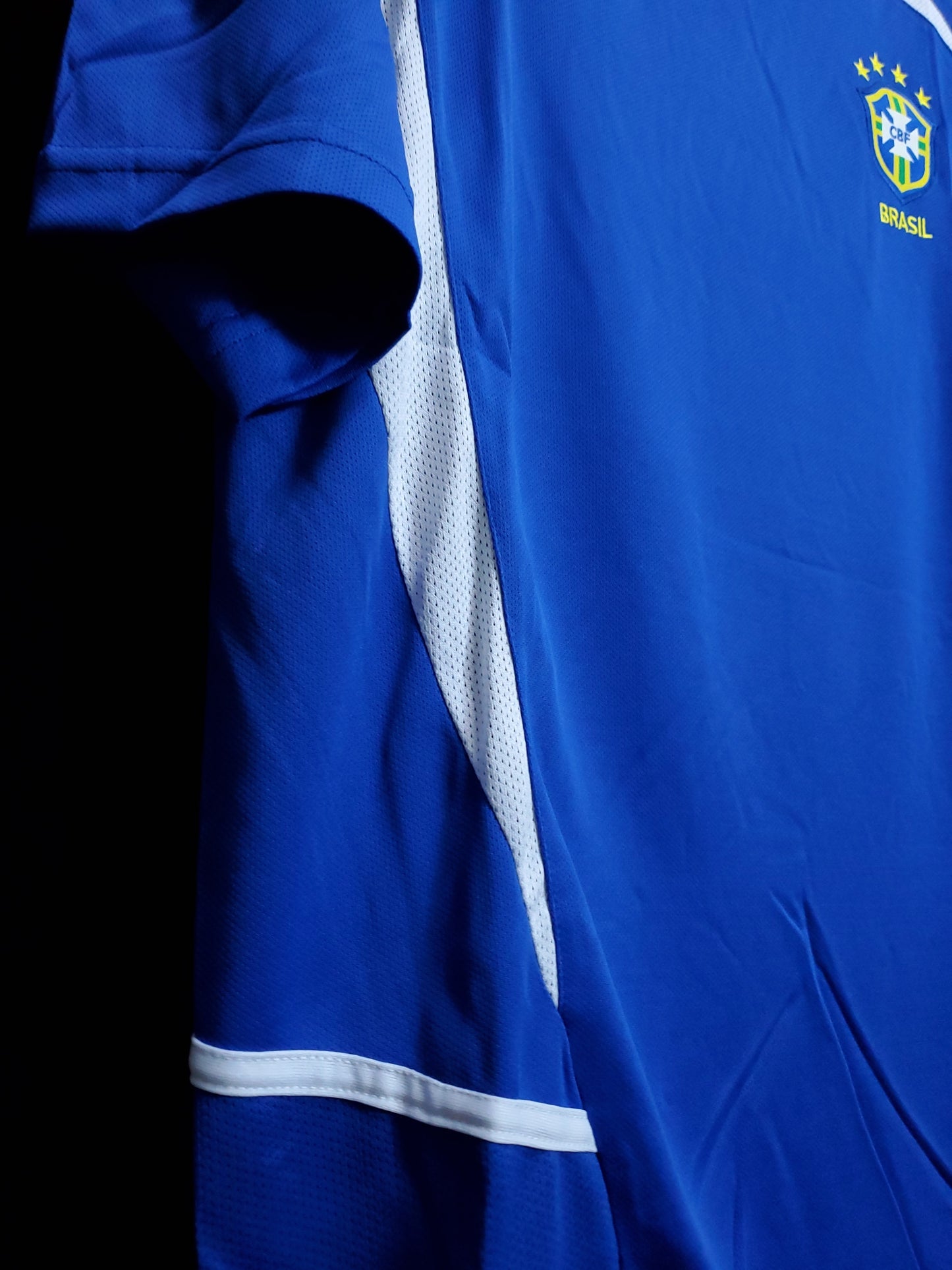 Camisa Retrô Seleção Brasil Rserva 2002/03