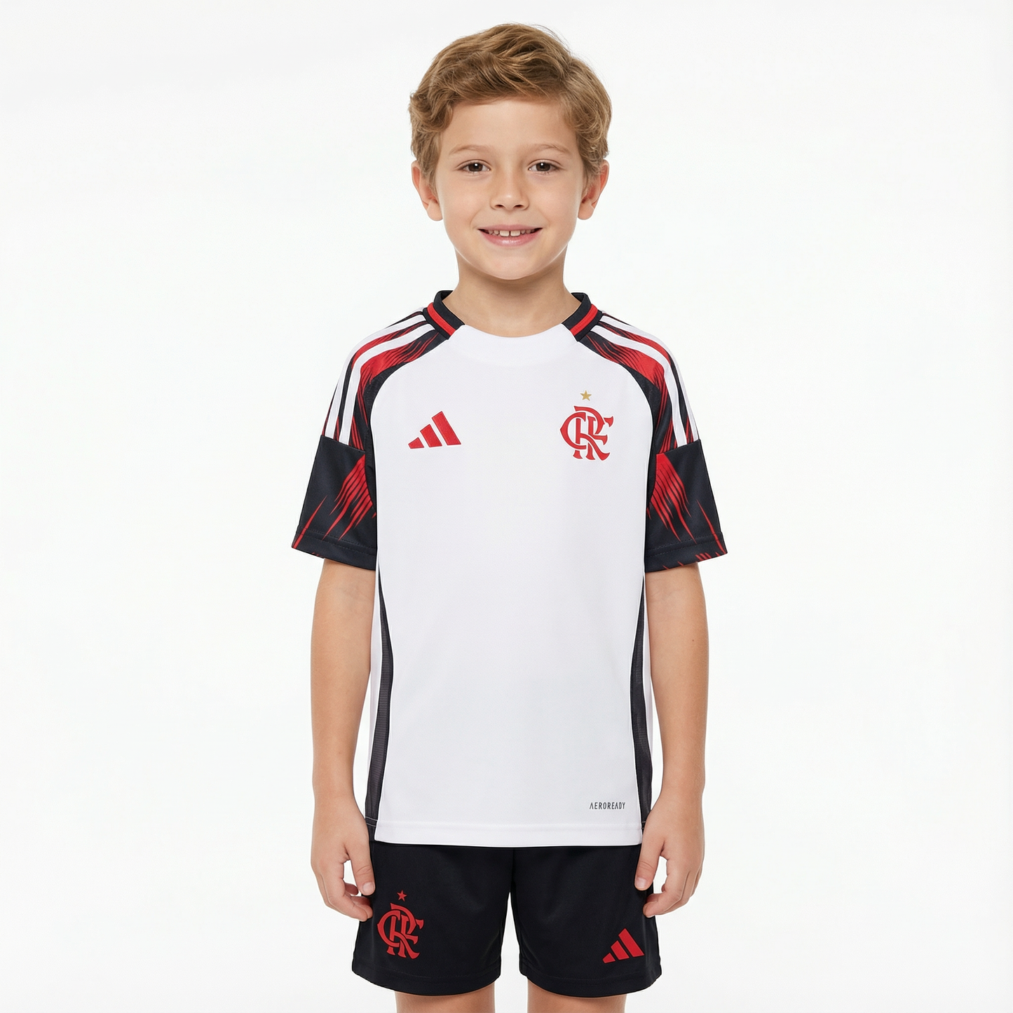 Conjunto Infantil Flamengo Reserva 2025/26 II
