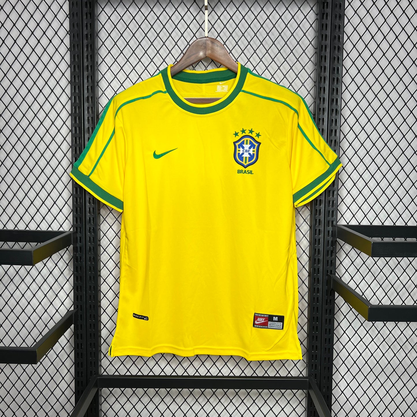 Camisa Retrô Seleção Brasil 1998/99 I