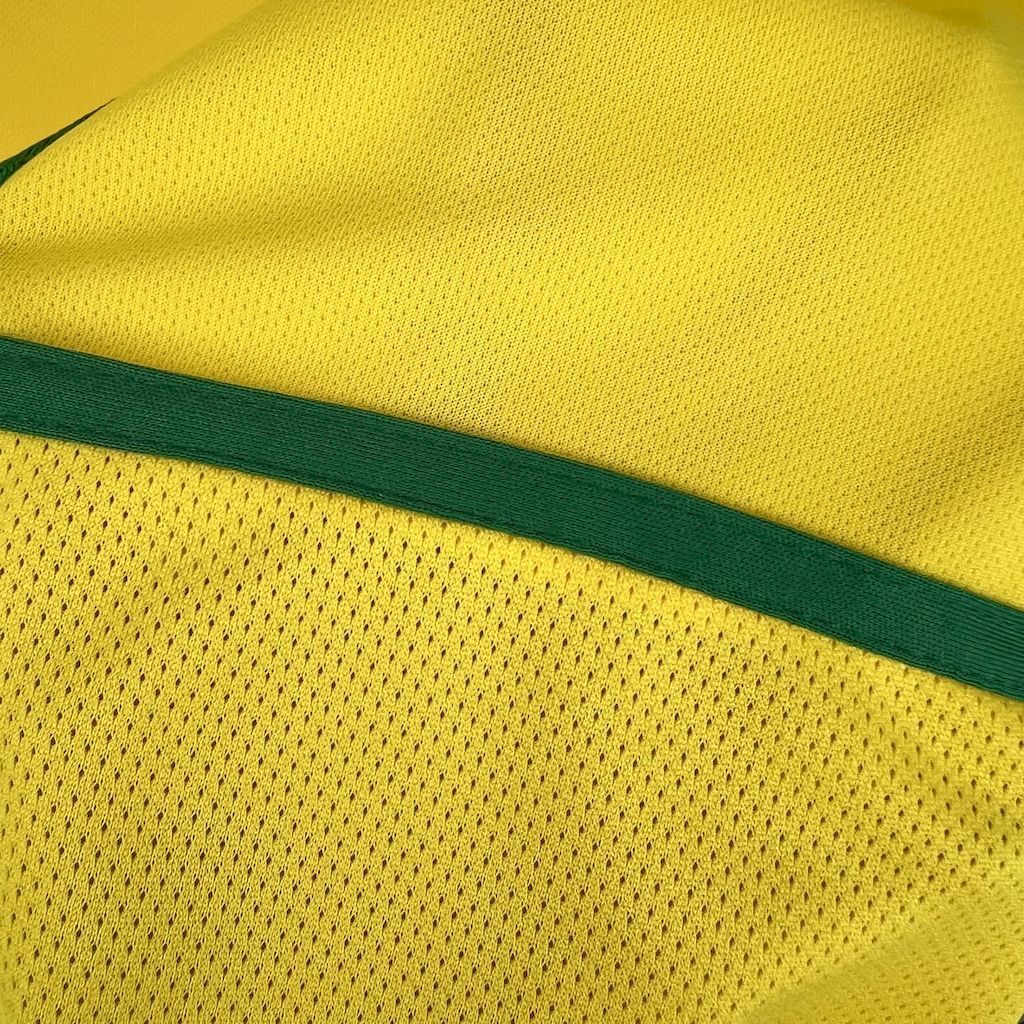 Camisa Retrô Seleção Brasil Titular 2002/03