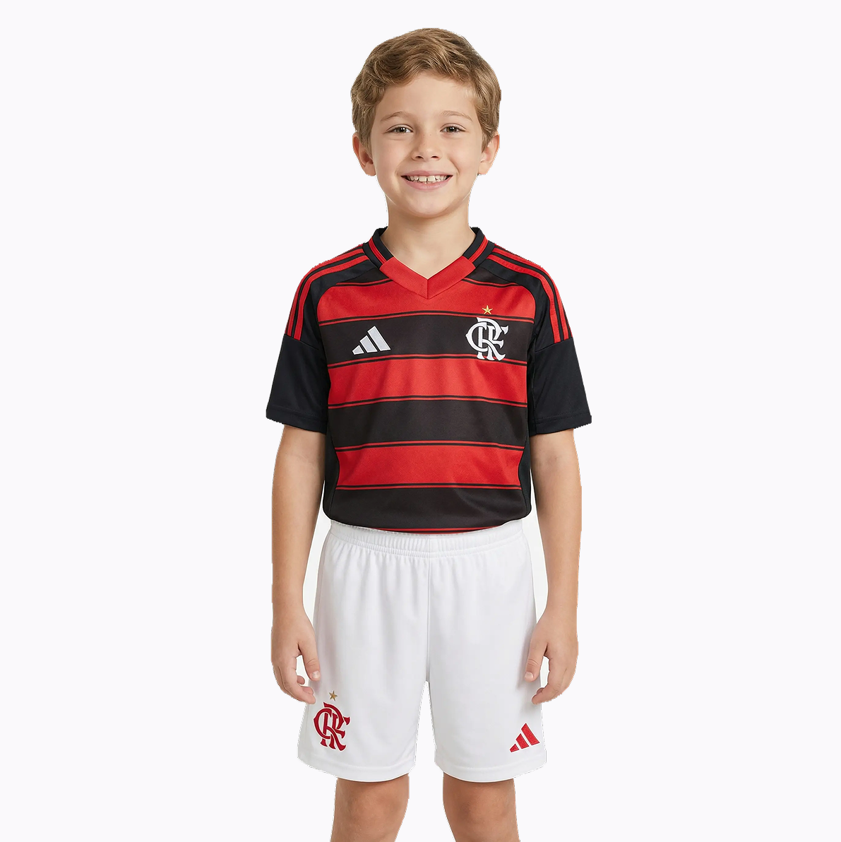 Conjunto Infantil Flamengo Titular 2025/26 I