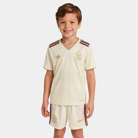 Conjunto Infantil Flamengo 3 2025/26