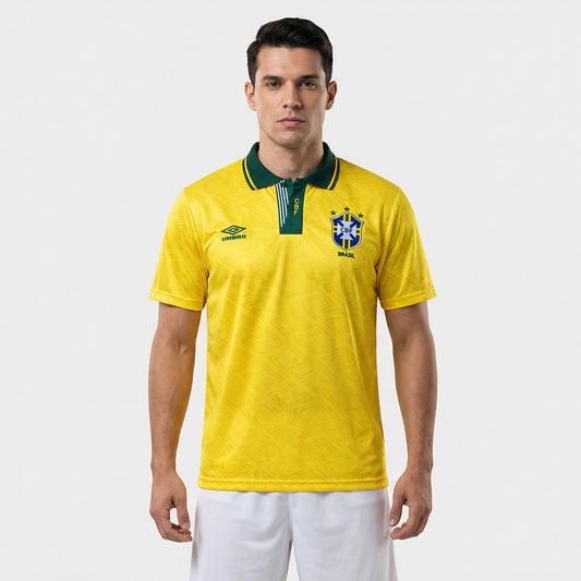 Camisa Retrô Brasil Titular 1991/1993 Torcedor