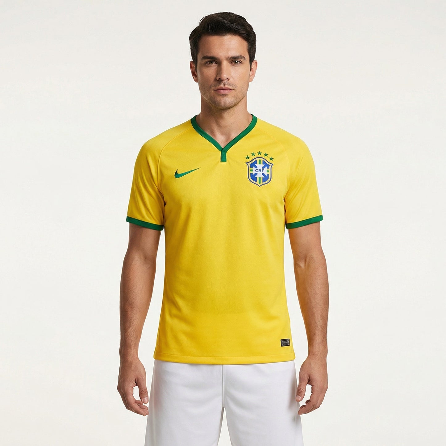 Camisa Brasil 2014 Titular Retrô Masculina