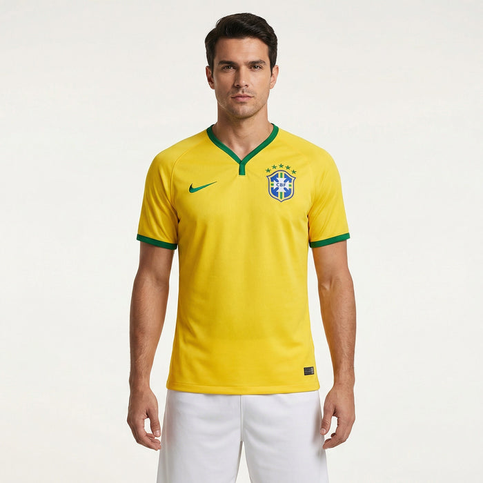 Camisa Brasil 2014 Titular Retrô Masculina