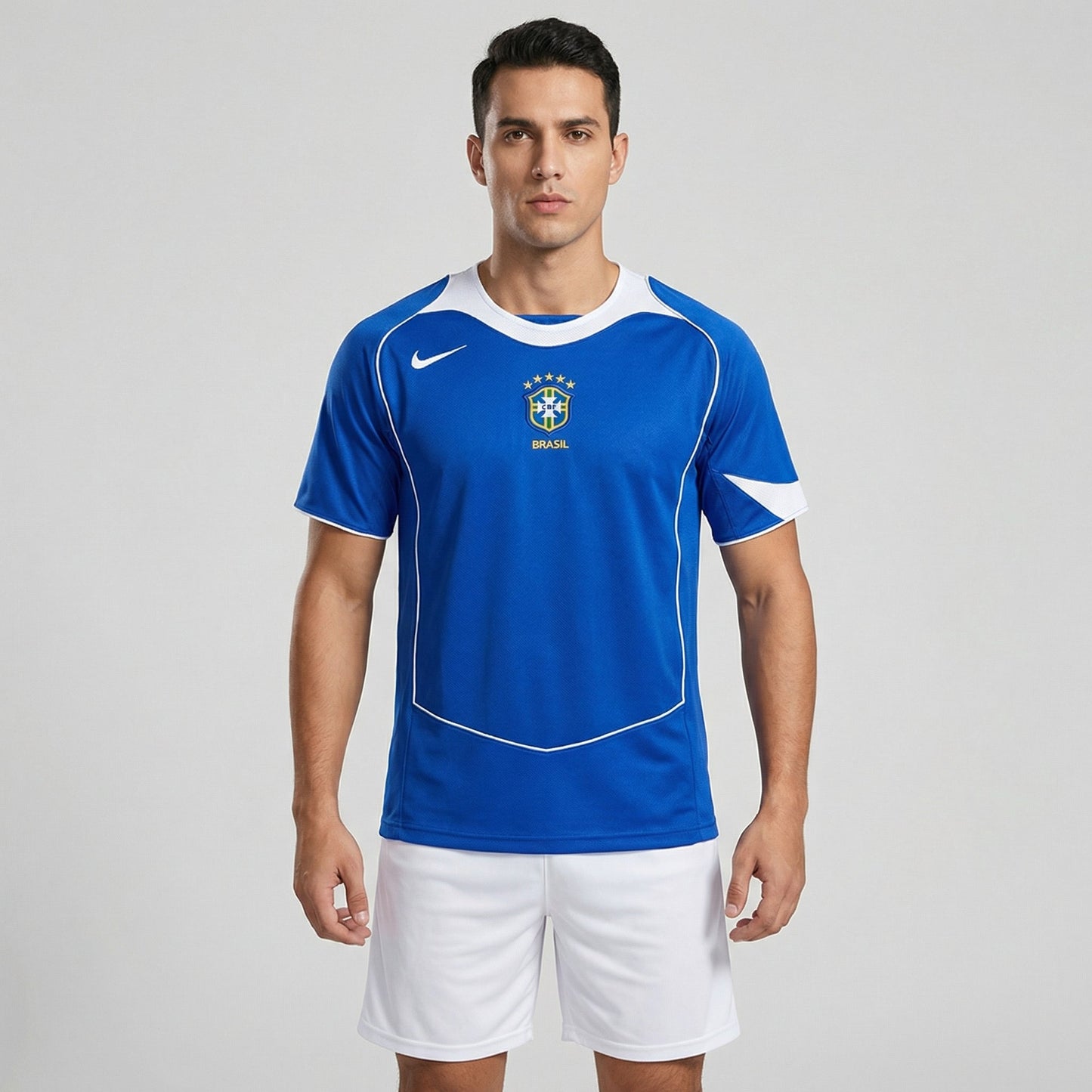 Camisa Brasil Reserva 2004/05 Retrô Masculina