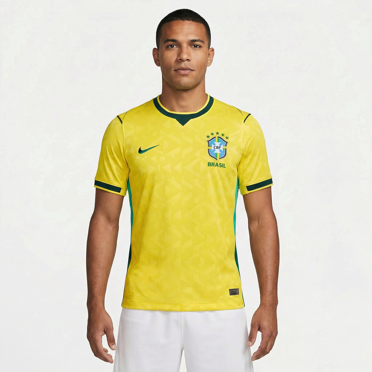 Camisa Brasil 2026 Titular Copa do Mundo Torcedor Masculina
