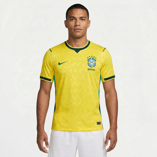 Camisa Brasil 2026 Titular Copa do Mundo Torcedor Masculina