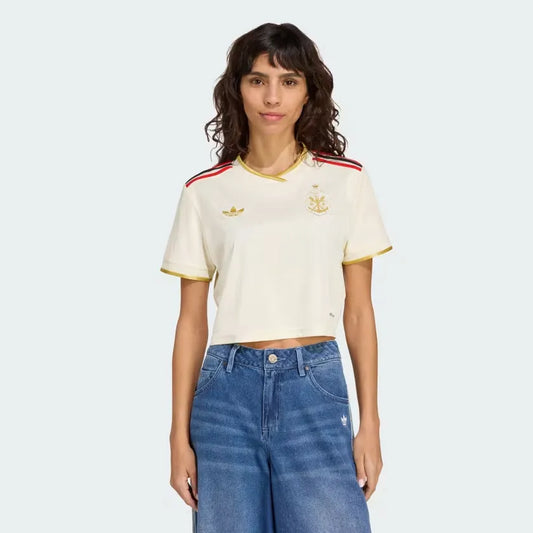 Camisa Feminina Flamengo 2025/26 3 Torcedor Cropped