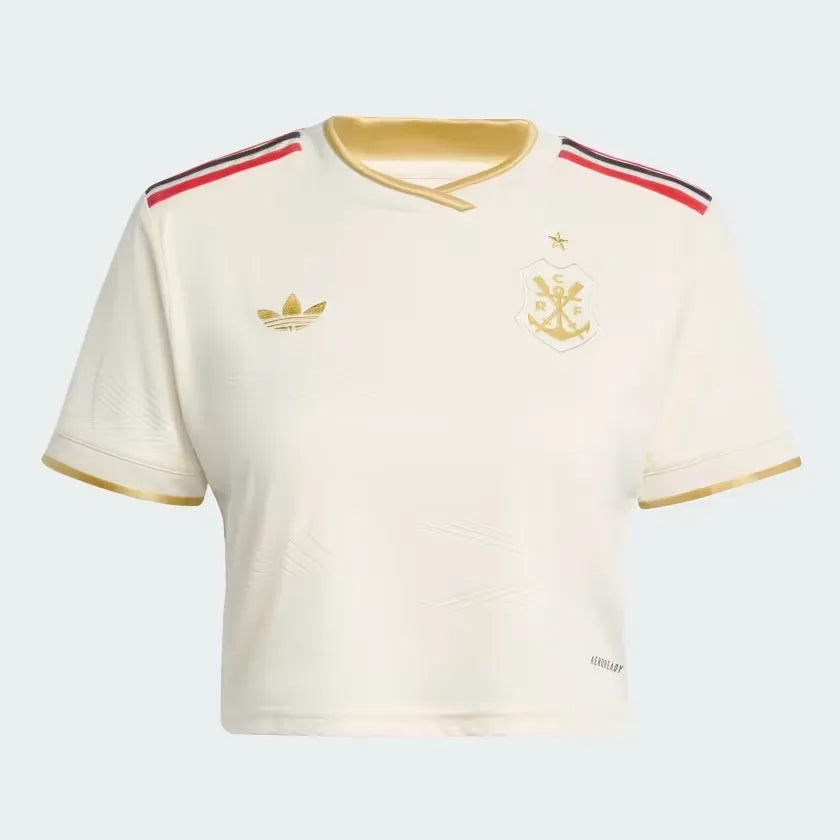Camisa Feminina Flamengo 2025/26 3 Torcedor Cropped