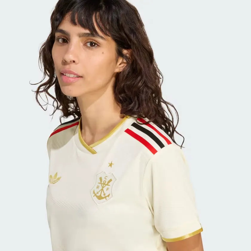 Camisa Feminina Flamengo 2025/26 3 Torcedor Cropped