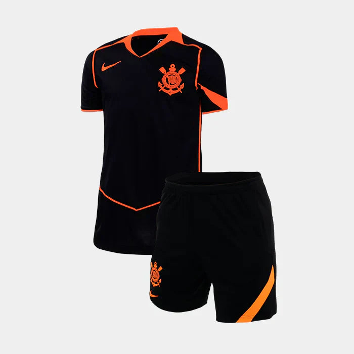 Conjunto Infantil Masculino Corinthians 2025/26 III